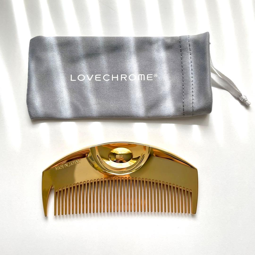 極美品】LOVECHROME ラブクロム K24GPツキ ゴールド&ケース - メルカリ