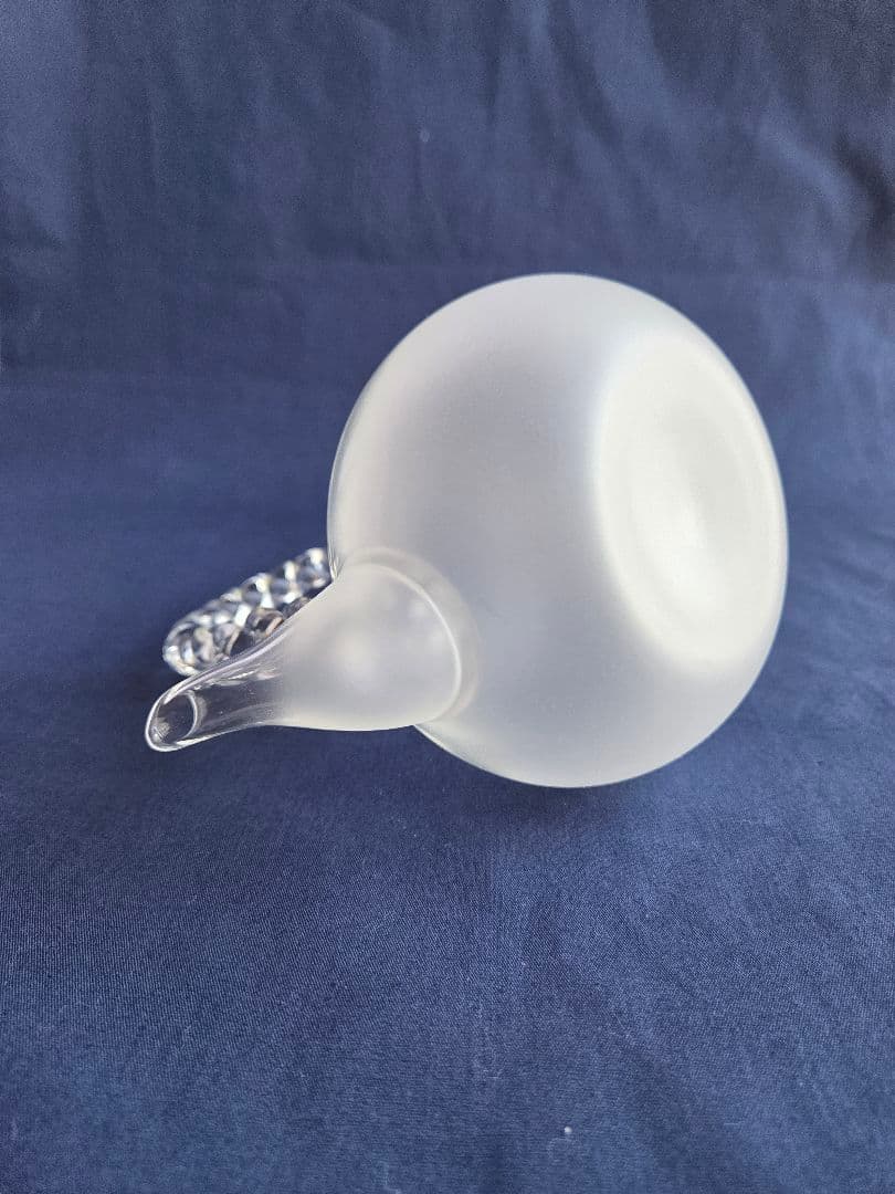 湯沸　義山　山下璃風作　未使用　ガラス　耐熱　湯沸かし