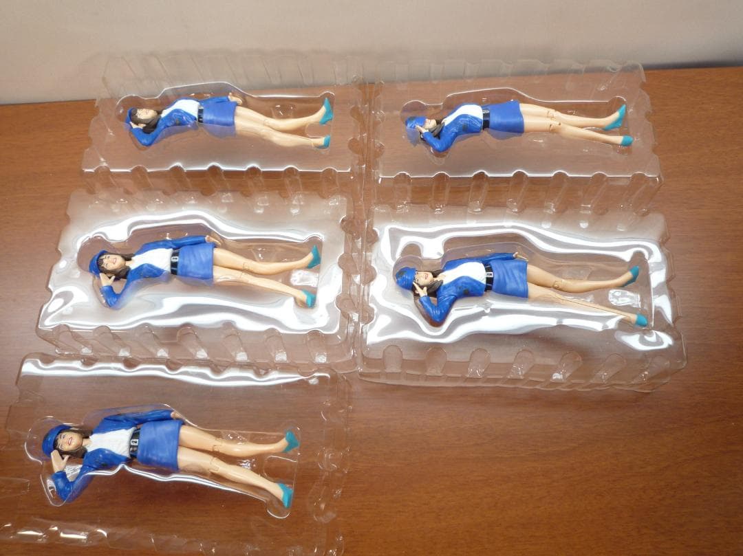 出動！ミニスカポリス RYOKO SAWAKI フィギュア 5体セット - メルカリ