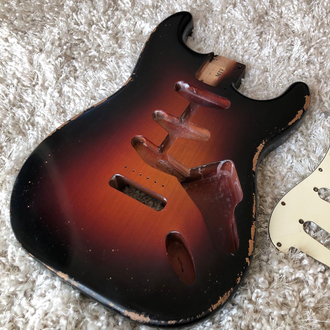 MJT ストラトキャスター レリック ボディ 新品 3TS 値引きなし - メルカリ