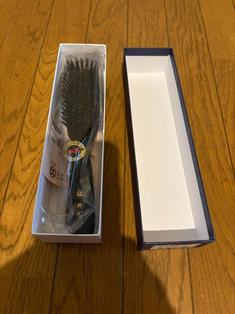 【新品未使用】江戸屋 猪毛最上級7行 ヘアブラシ 黒檀 ヘアーブラシ 7行植え 猪毛 - 日本橋江戸屋 公式オンラインショップ