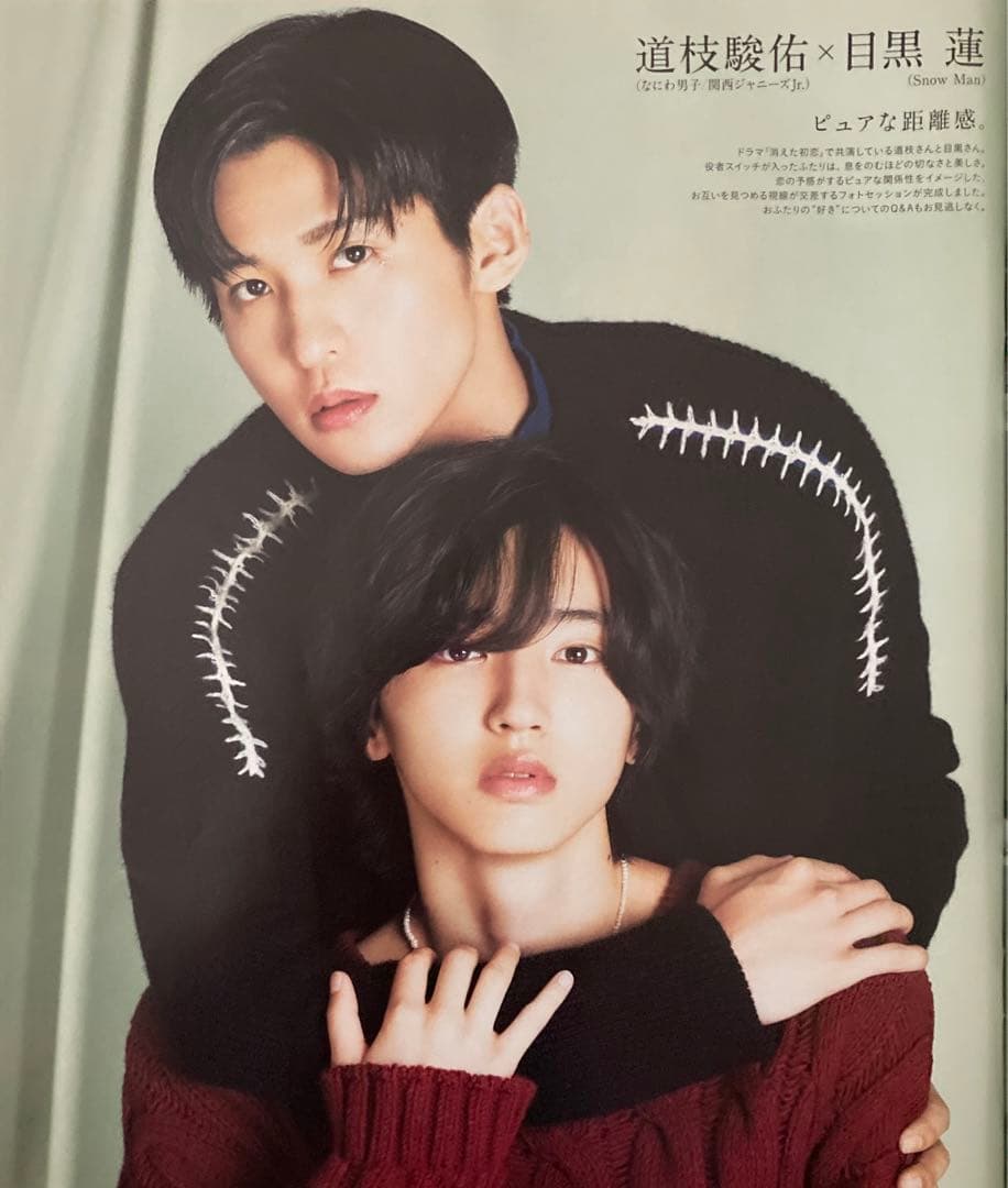 目黒蓮×道枝駿佑 anan - メルカリ