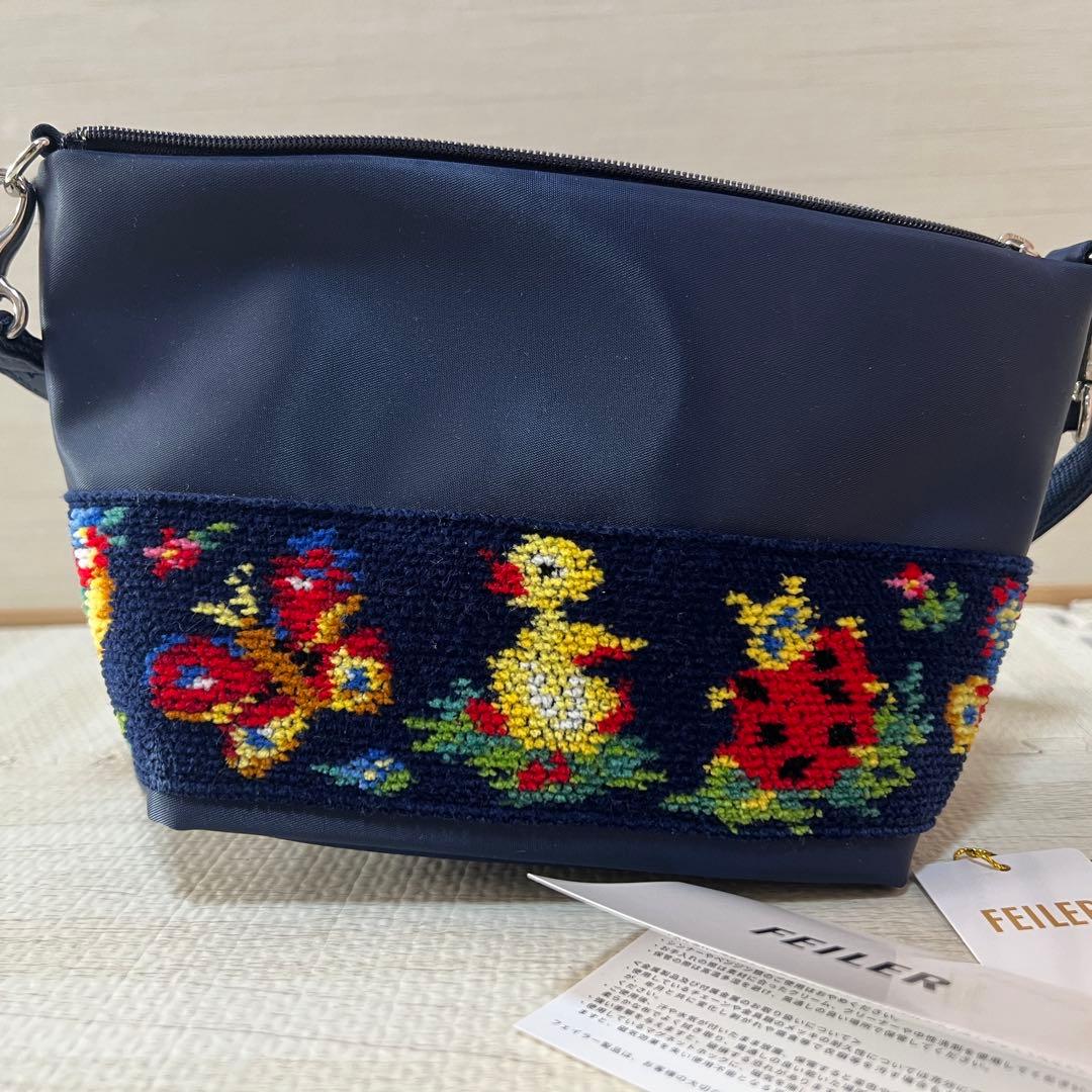 美品⭐︎FEILER ハイジ ミニショルダーバッグ - メルカリ