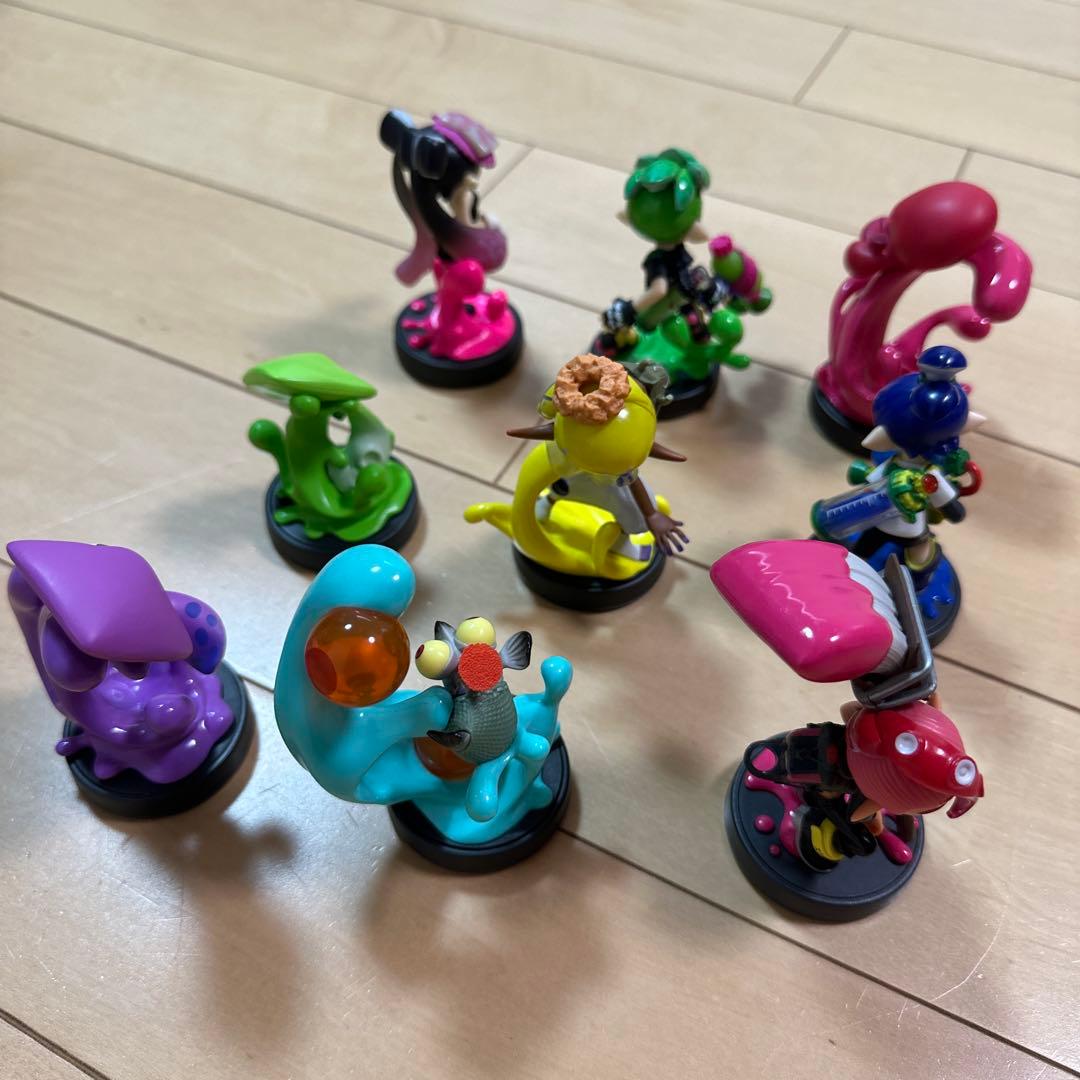 スプラトゥーン amiibo 9体セット - メルカリ