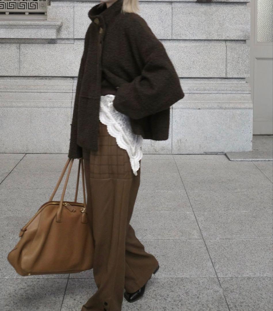 正規品】 EAPHI STAND COLLAR COAT - メルカリ