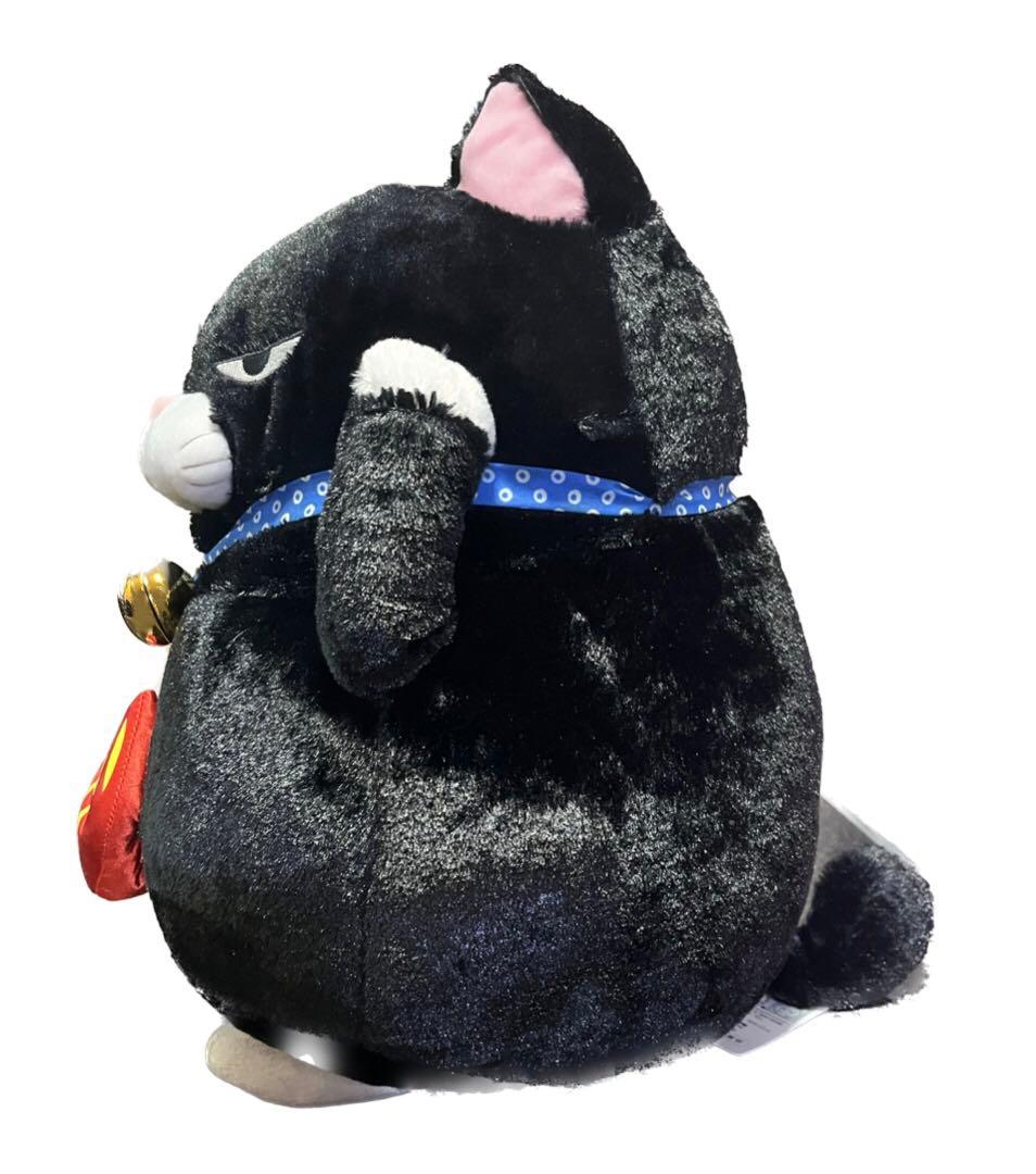 ひげまんじゅう 招き猫弐 BIG 鯛もち 黒豆 プライズ 猫 ぬいぐるみ