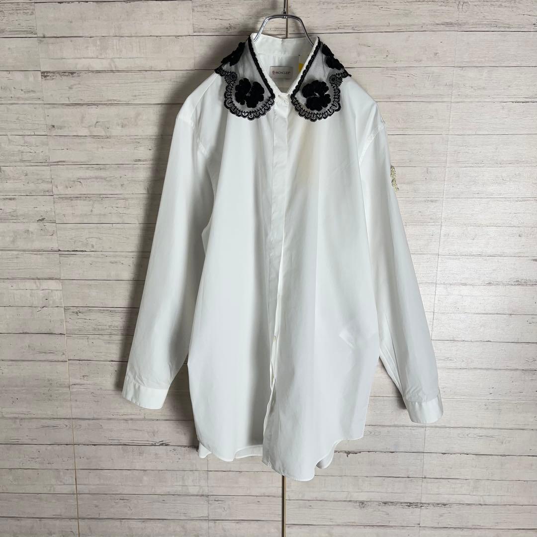 即完売注意】 モンクレール シモーネロシャ パールロゴ レース