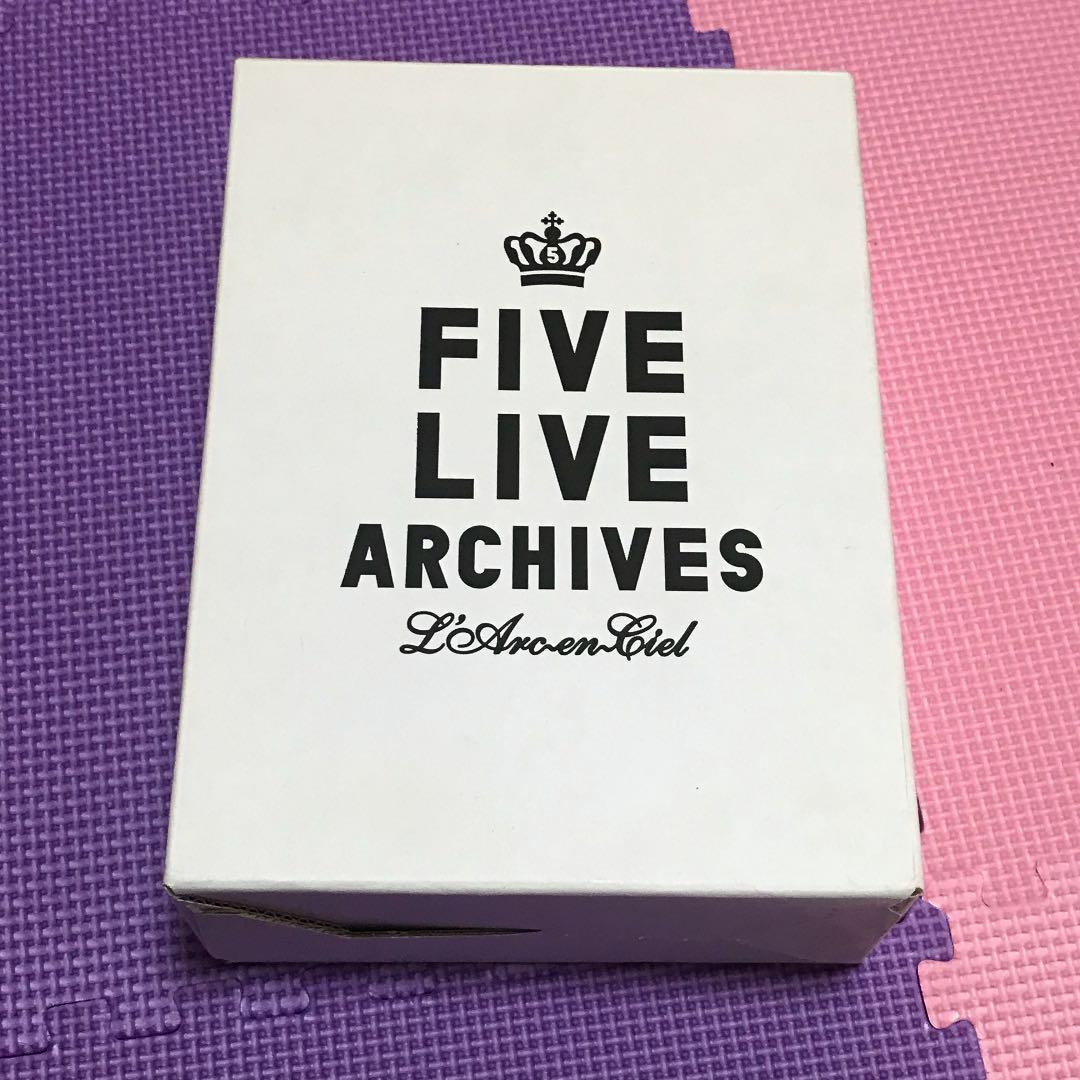 L'Arc〜en〜Ciel FIVE LIVE ARCHIVES ※開封済 Amazon.co.jp: FIVE LIVE ARCHIVES【完全生産限定盤】 [DVD] : L'Arc
