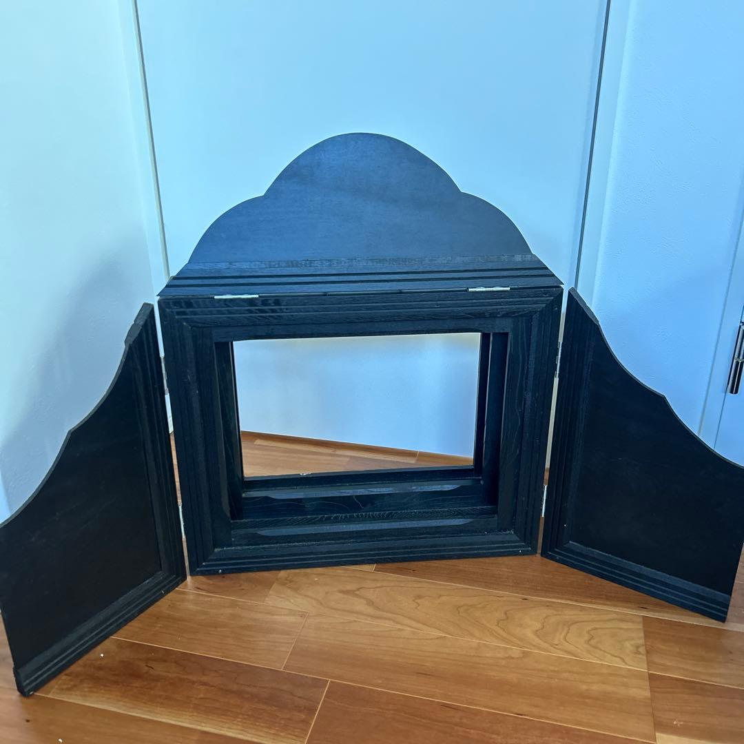 紙芝居舞台 枠 フレーム ビンテージ 昭和レトロ 学研