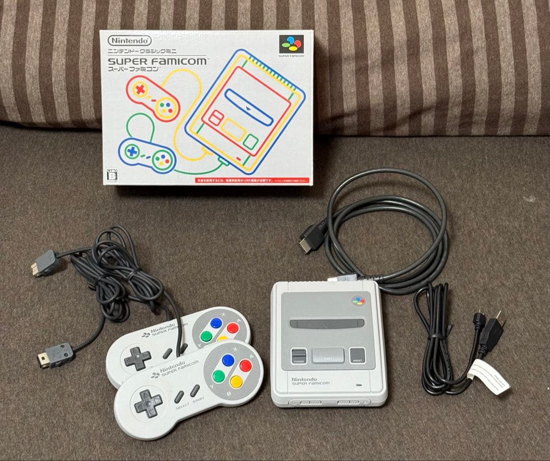 【中古・美品】Nintendo スーパーファミコン ミニ 本体 任天堂（Nintendo） ニンテンドー クラシックミニ スーパーファミコン