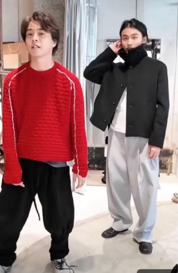 トップス ISA BOULDER long sleeve sweater 11747391 Isa Boulder Gray Brooklyn Long Sleeve Bolero Sweater Isa Boulder