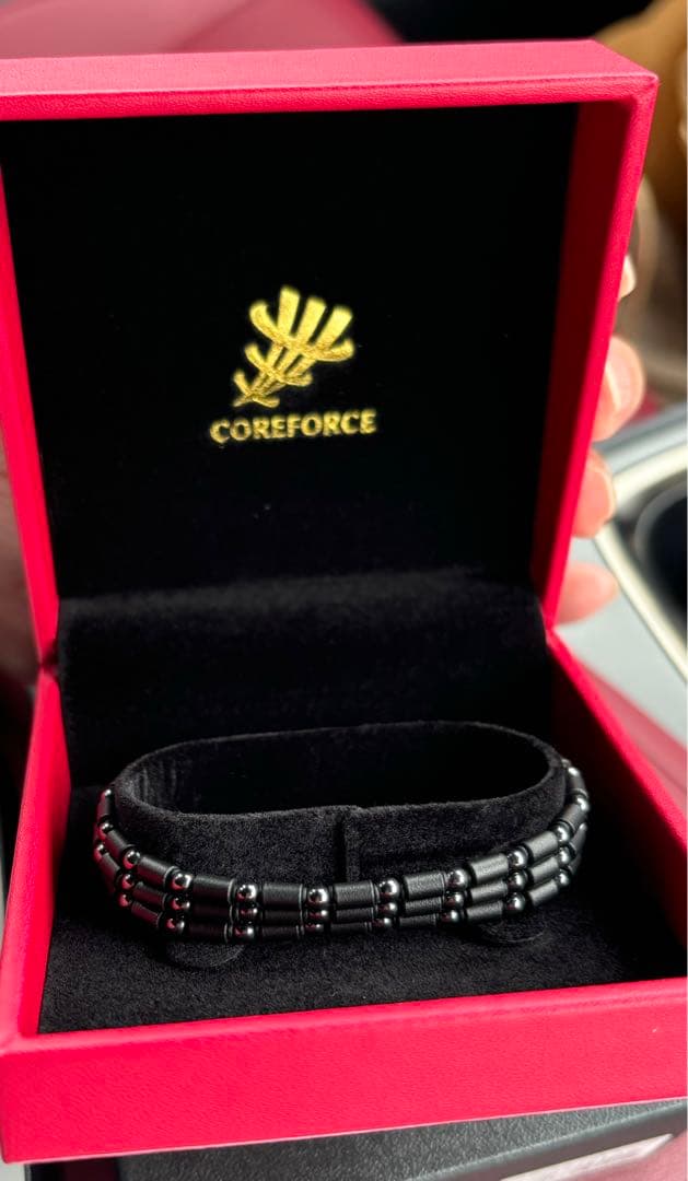 COREFORCE ブラックブレスレット Amazon | [COREFORCE] コアフォース ループ ブラック ブレスレット