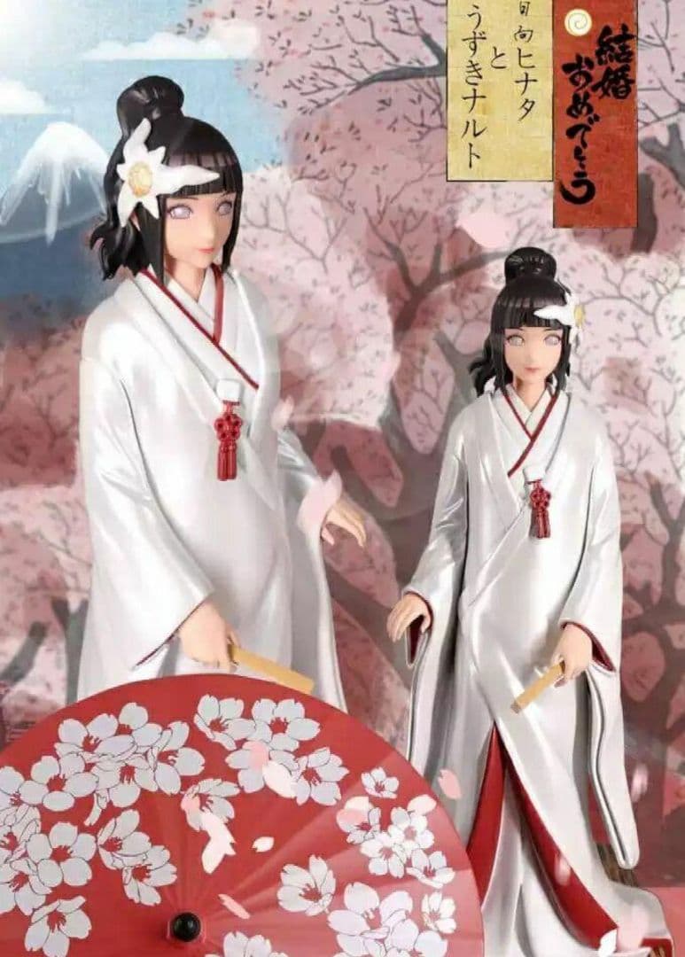 NARUTO ナルト ヒナタ 結婚式 婚礼 フィギュア 祝言日和 GK - メルカリ
