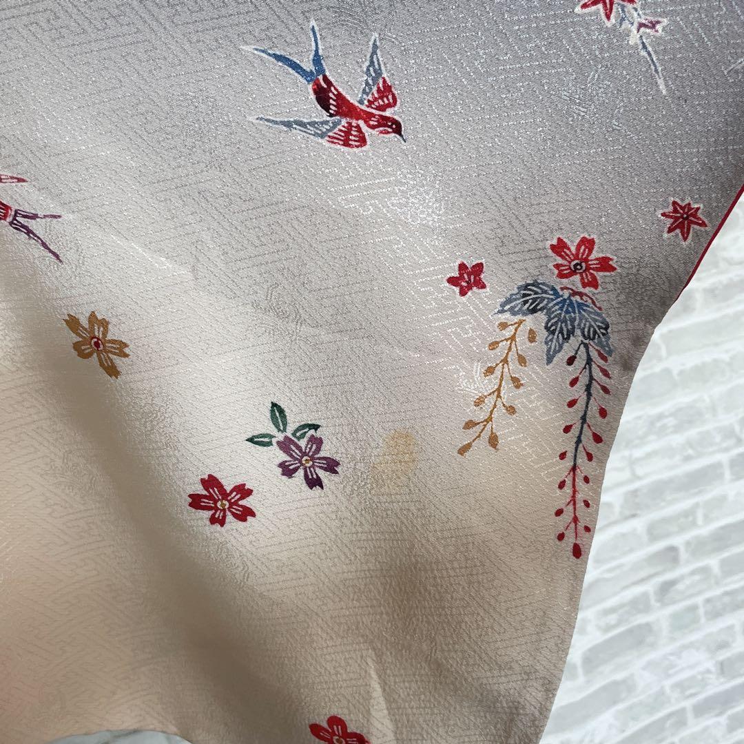 小紋のみ 型染め 紗綾形地紋 着物 P3 - メルカリ