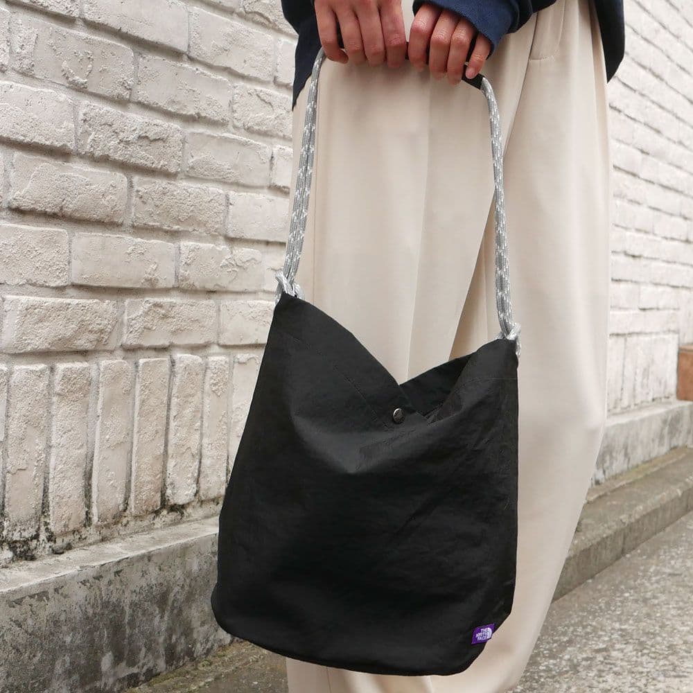 ノースフェイスパープルレーベル ラウンジリユーザブルバッグ ブラック