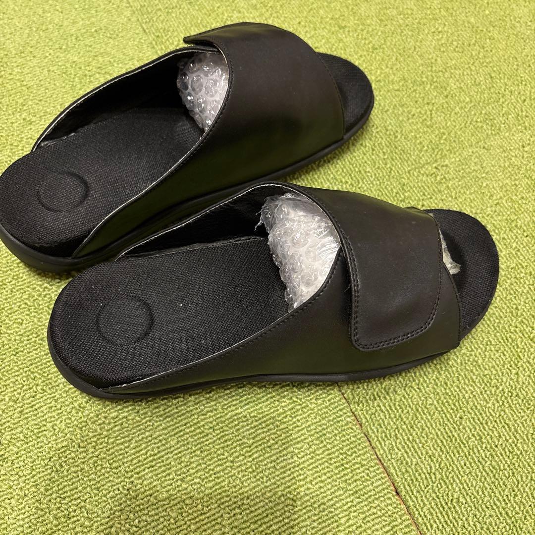 美足美人　フィットピローⅢ （Lサイズ）黒　　実質23.5〜24.0センチ