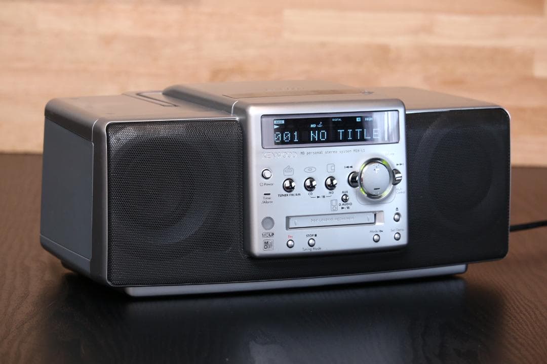 KENWOOD MDX-L1 CD/MD/TUNER コンポ ラジカセ 極美品