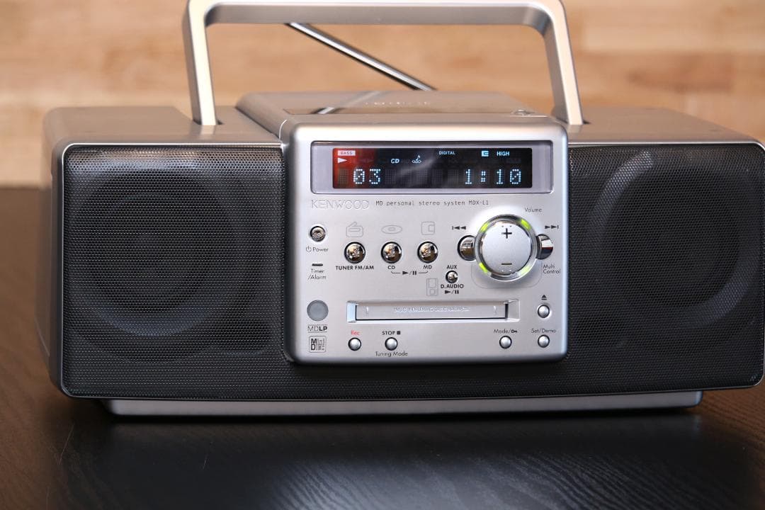 KENWOOD MDX-L1 CD/MD/TUNER コンポ ラジカセ 極美品