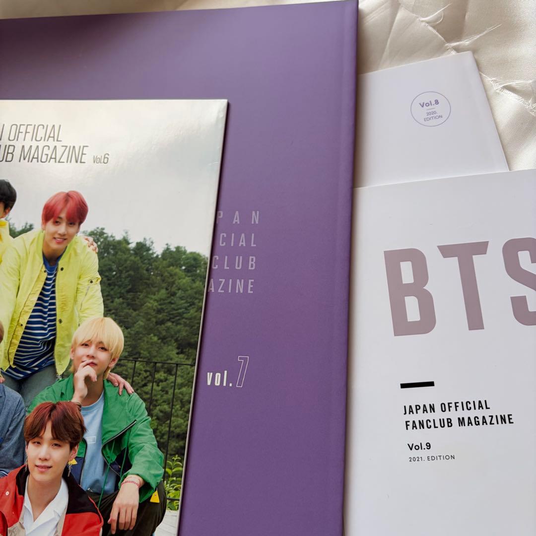 BTS JAPAN OFFICIAL FANCLUB MAGAZINE4冊セット - メルカリ
