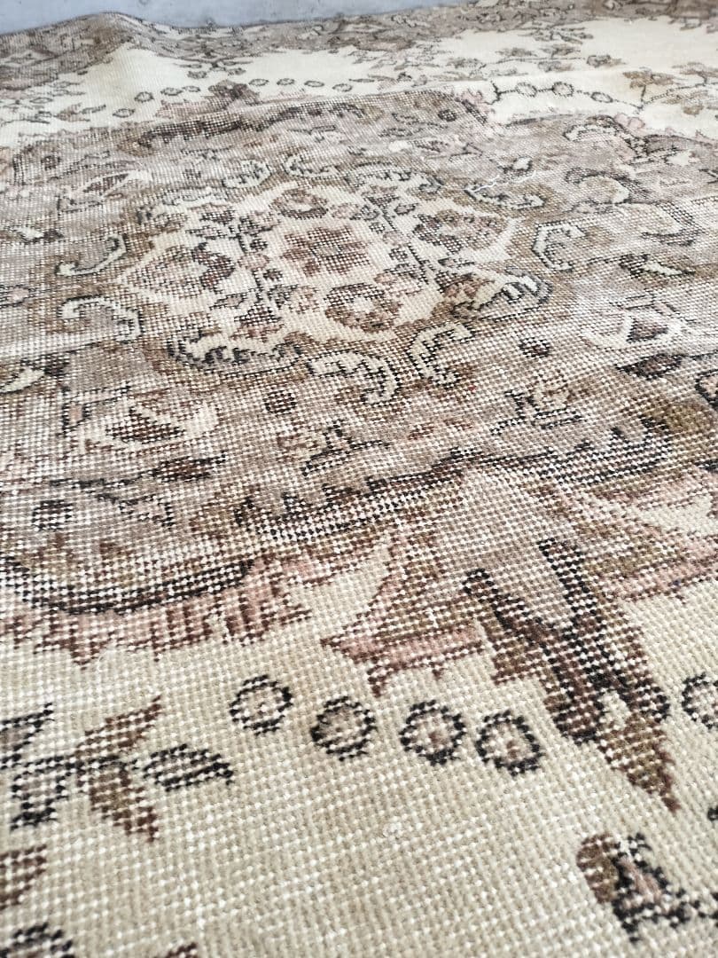 【ゆきりん】超大判/カフェオレ・ベージュのトルコラグ雅姫さん　No.735