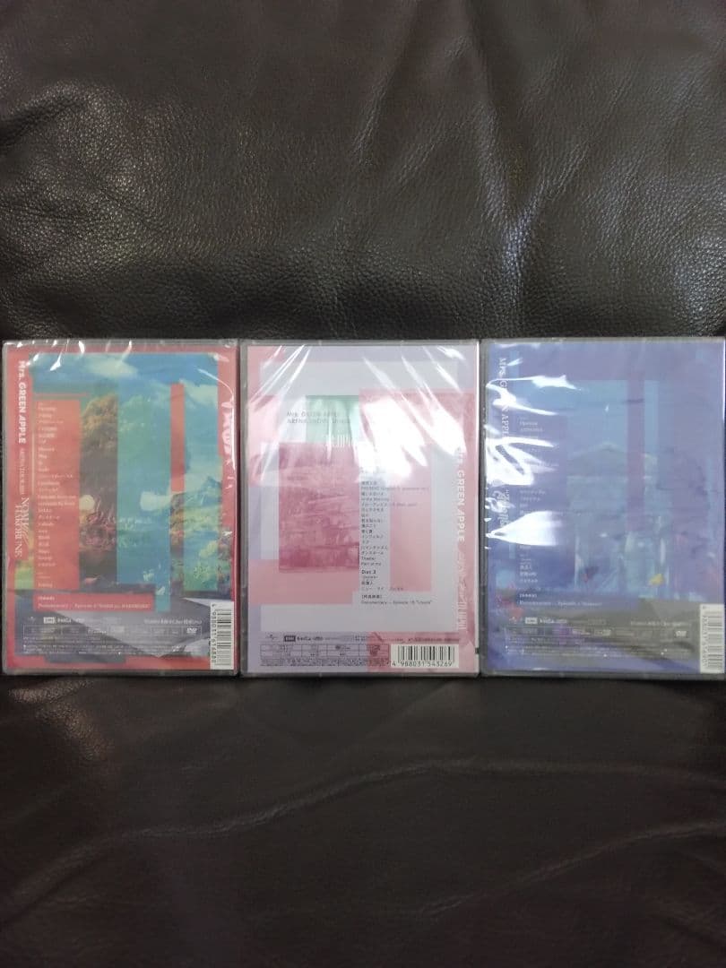 Mrs. GREEN APPLE / 全3作　DVD　未開封