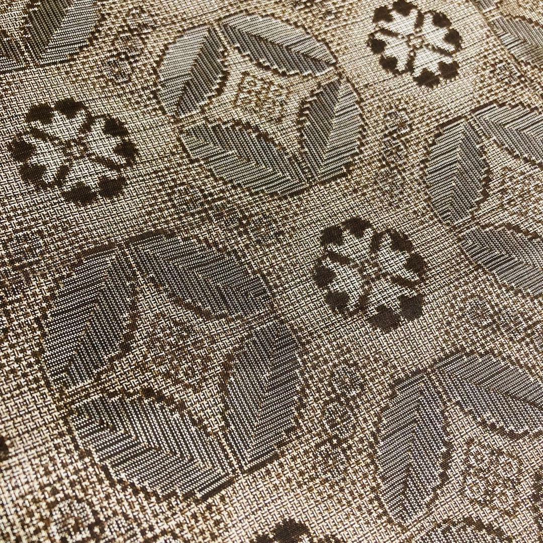 着物と帯オレンジ y381◾️アンティーク時代大島紬着物10点◾️龍郷