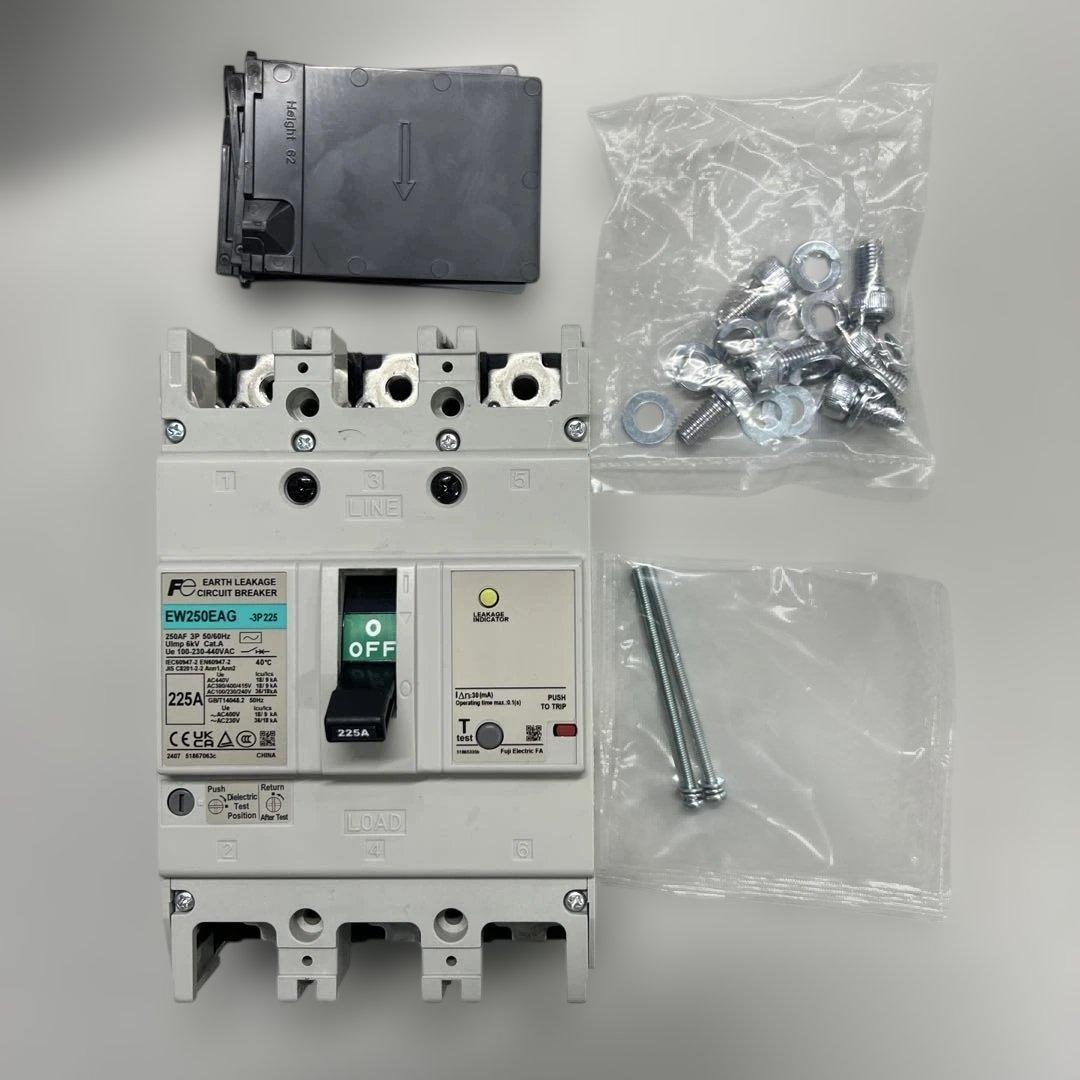 富士漏電遮断機 EW250EAG-3P225B EW250EAG-3P｜G-TWINシリーズ 一般配線用｜一般配線用｜漏電遮断器