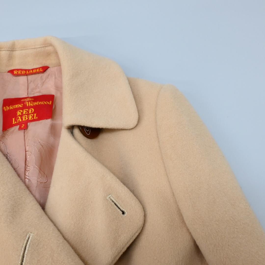 □ 48494 ヴィヴィアンウエストウッドレッドレーベル 変形コート
