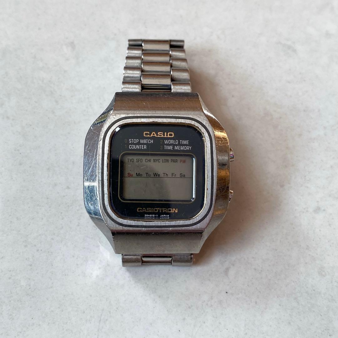 Casio カシオトロン s14 昭和レトロ - メルカリ