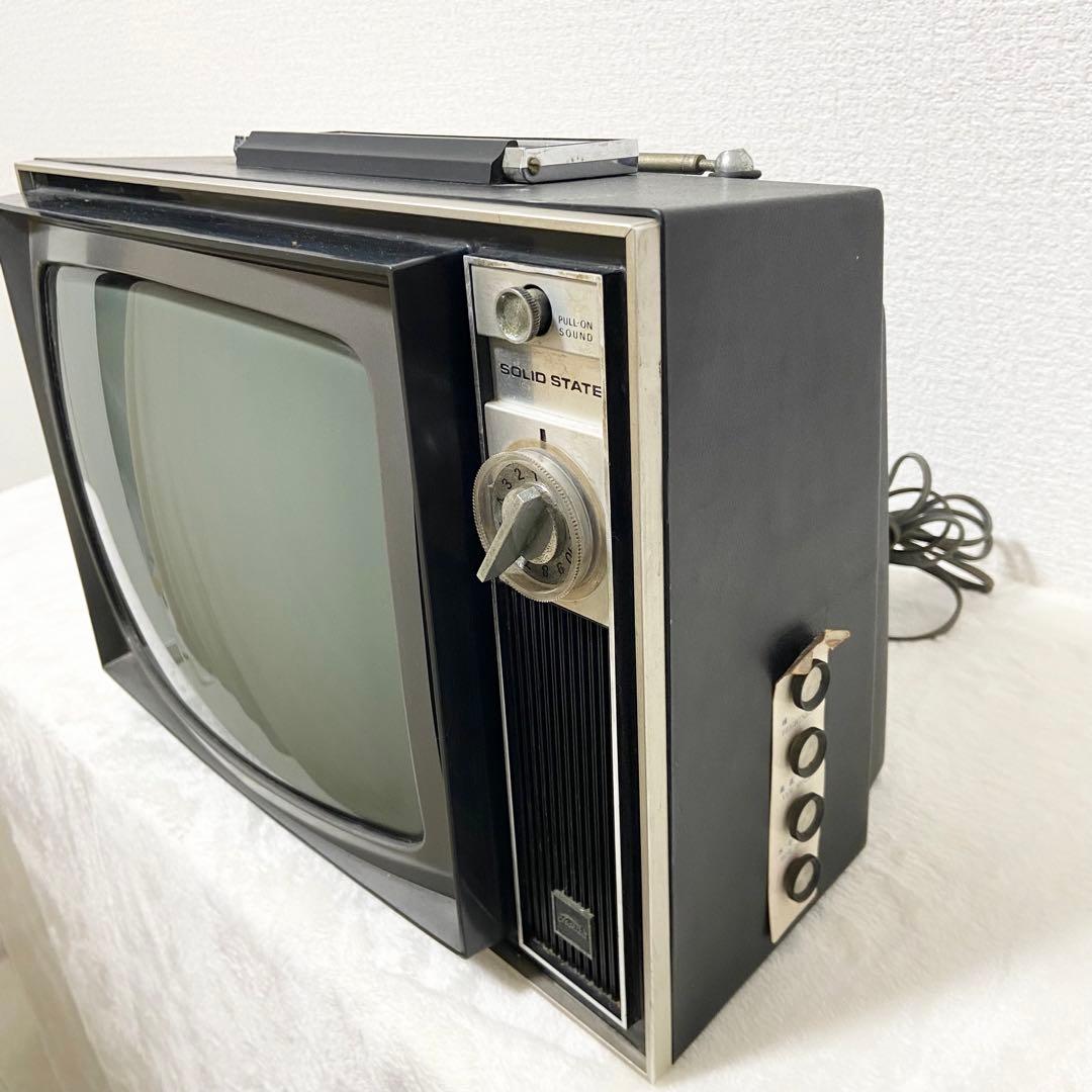 希少】昭和レトロ 東芝 テレビ アンティーク オブジェ ヴィンテージ