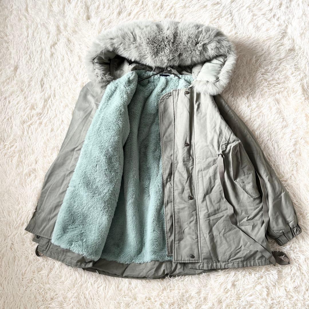 Pauline Bleu ポリーヌ・ブロー ラクーンファー モッズコート - メルカリ