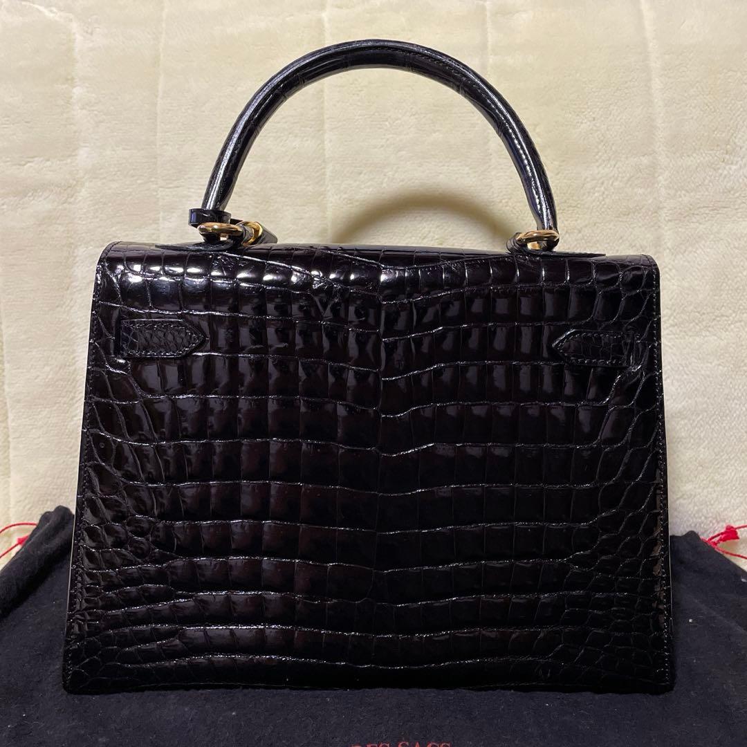 JARDIN DES SACS 最高級クロコダイル ハンドバッグ イタリア製 - メルカリ
