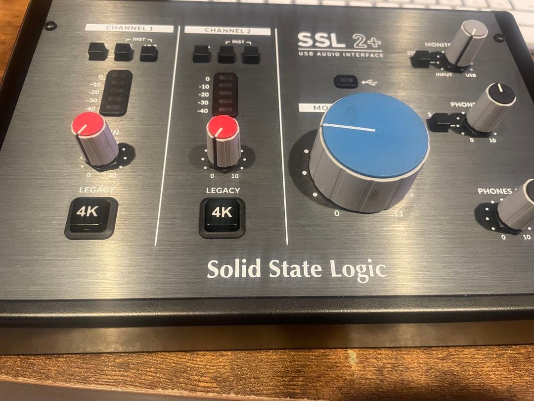 SSL2+ USBオーディオインターフェース中古美品 USB-Cオーディオインターフェース SSL2+ MKII Solid State Logic (SSL