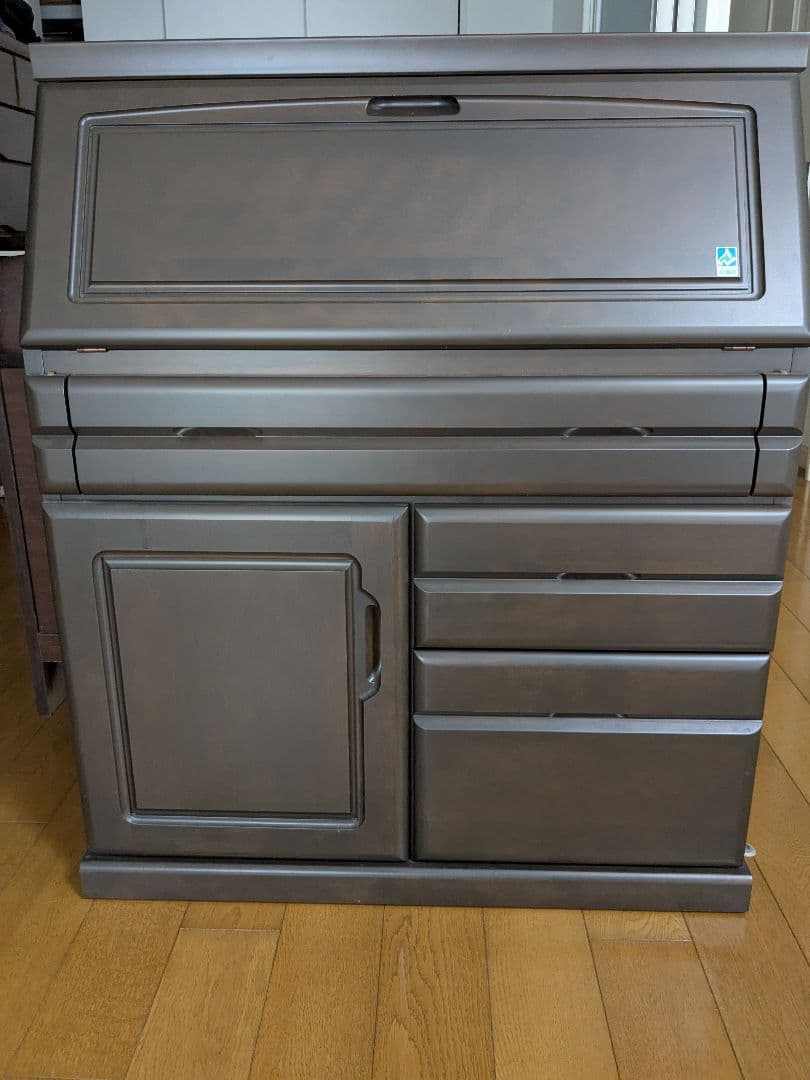 ライティングビューロー　大雪木工　アスカ30ライティング 北海道産タモ材のライティングビューロー（学習机/学習デスク）｜(大雪