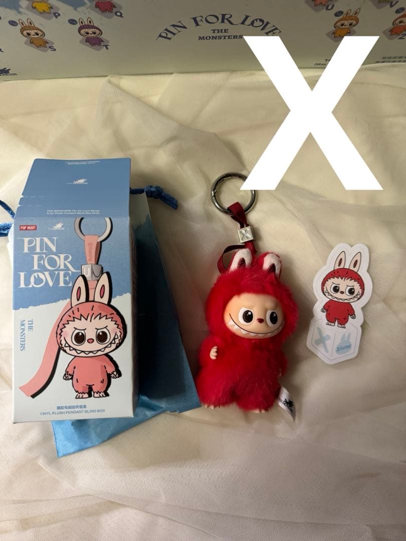 LABUBU イニシャルラブブ X PINFORLOVE 正規品 - メルカリ