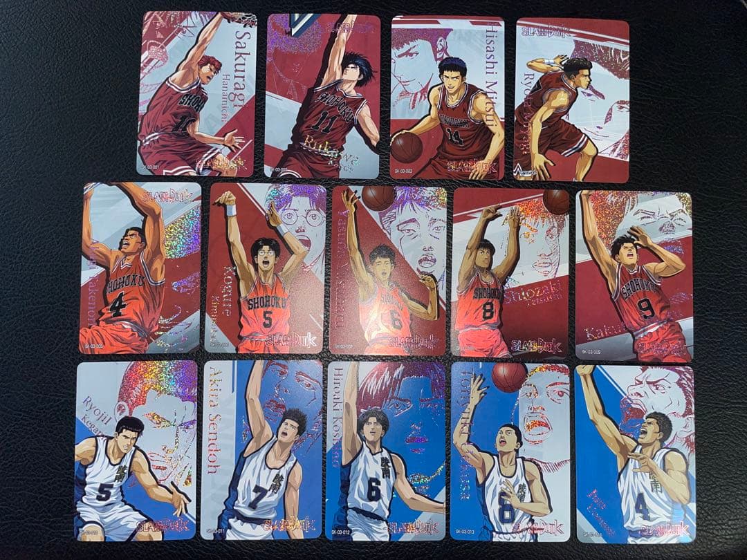 8/4出品② 14枚　スラムダンク　キラカード スラムダンクカード キラ 湘北チームの通販 by hidedehi's shop｜ラクマ