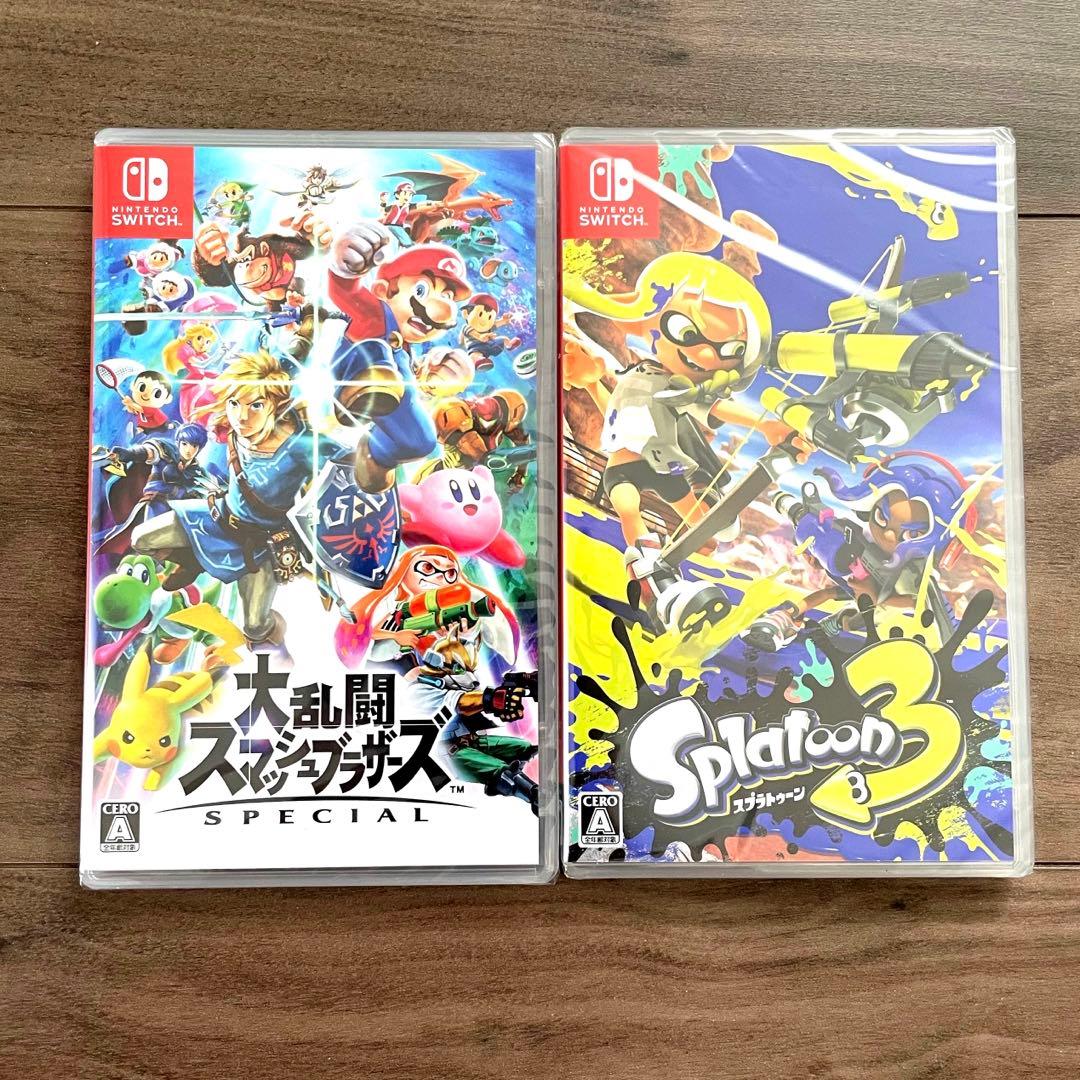スプラトゥーン3とスマブラのセット 大乱闘スマッシュブラザーズSPECIAL スプラトゥーン3とスマブラのセット 大乱闘スマッシュブラザーズ