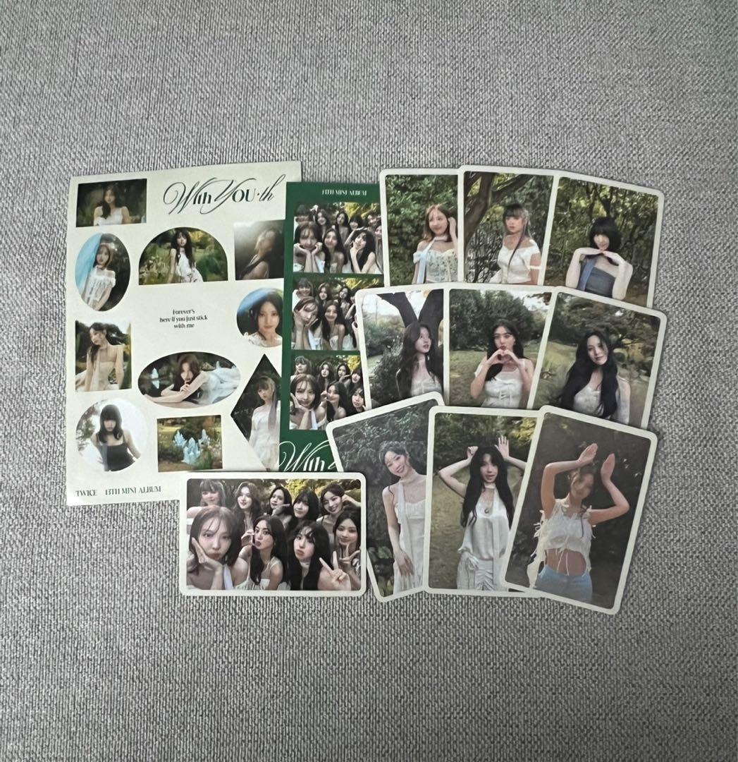 twice With YOU-th 特典トレカ - メルカリ