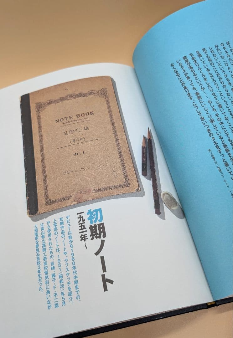 非売品)「藤子・F・不二雄大全集」第1期予約購読者特典 Fノート