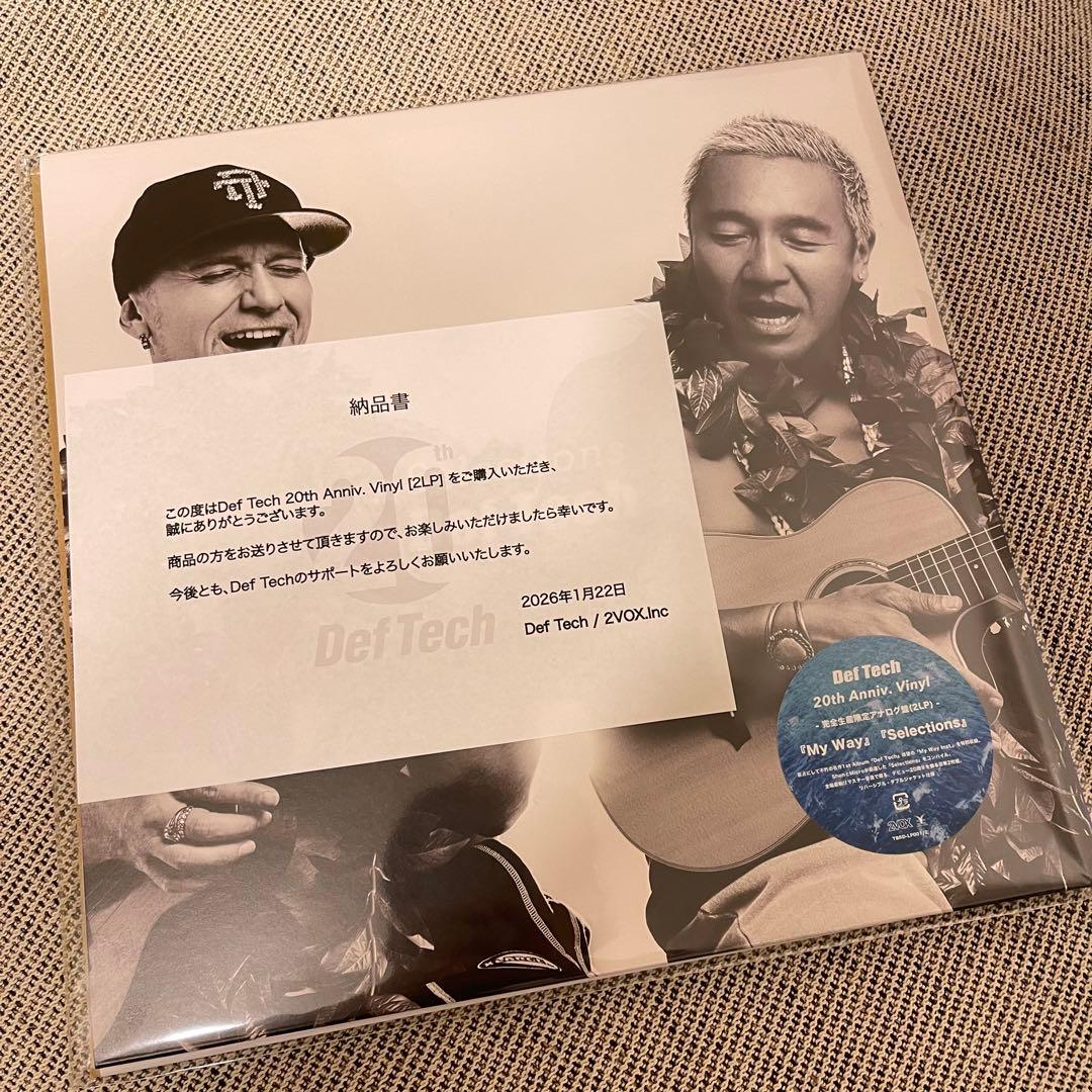 新品未使用品 Def Tech 20th Anniversary レコード - メルカリ