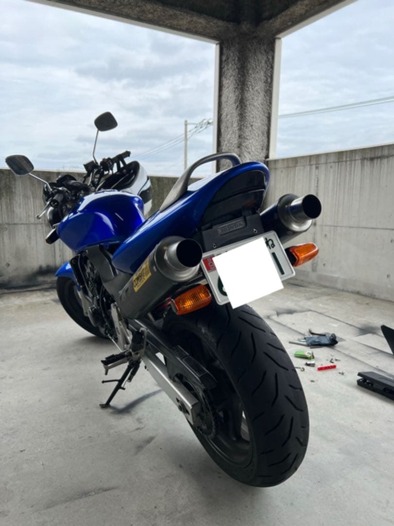 ホーネット250 sp忠男2本出しマフラー フルエキ 希少 - メルカリ