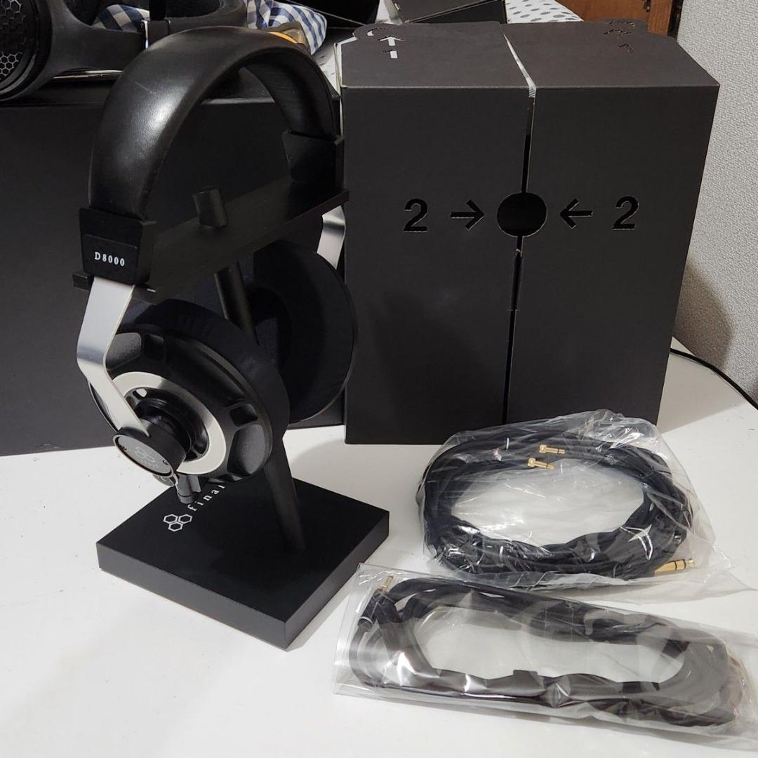 美品 final D8000 FI-D8PAL BLACK 開放型ヘッドホン final D8000 FI-D8PAL [BLACK] 価格比較 - 価格.com
