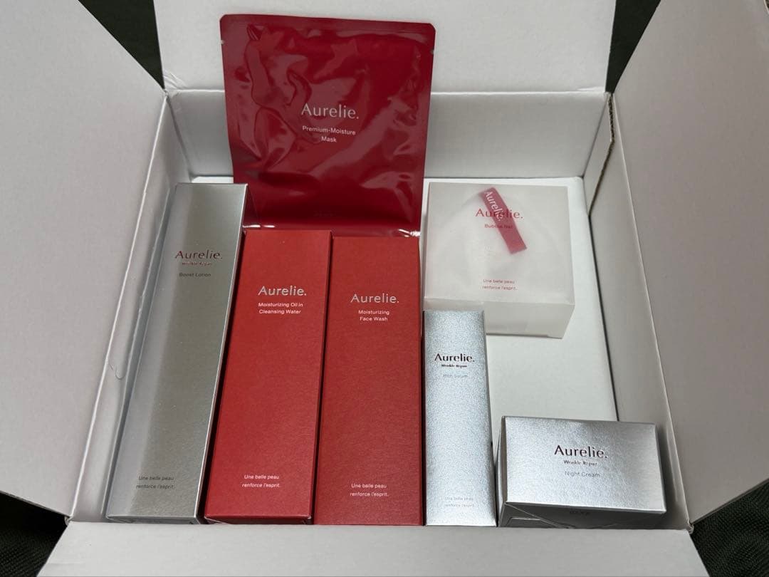 即購入可　 Aurelie. プレミアムエイジング集中ケアコース +泡立ネット Aurelie. / オレリー 公式オンラインショップ