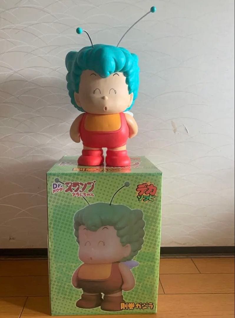 Dr.スランプアラレちゃん 　ガッチャンビッグフィギュア　デカソフビ 2026年最新】デカソフビ ガッちゃんの人気アイテム - メルカリ