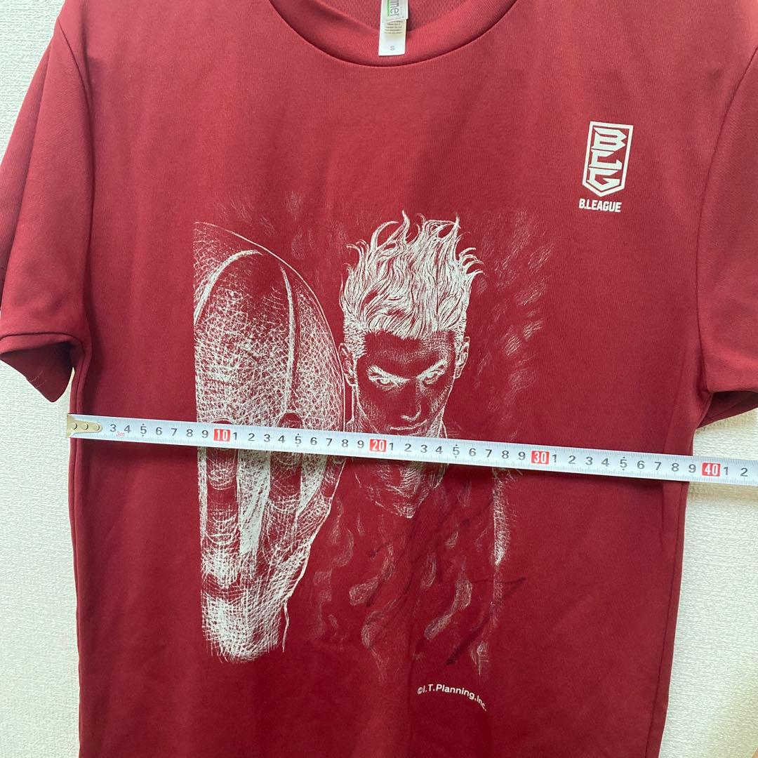 希少サイン入】川崎ブレイブサンダース 篠山竜青サインTシャツSLAM