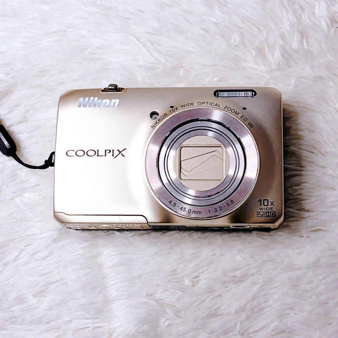 外観極美品】Nikon COOLPIX S6300 ゴールド オールドデジカメ - メルカリ