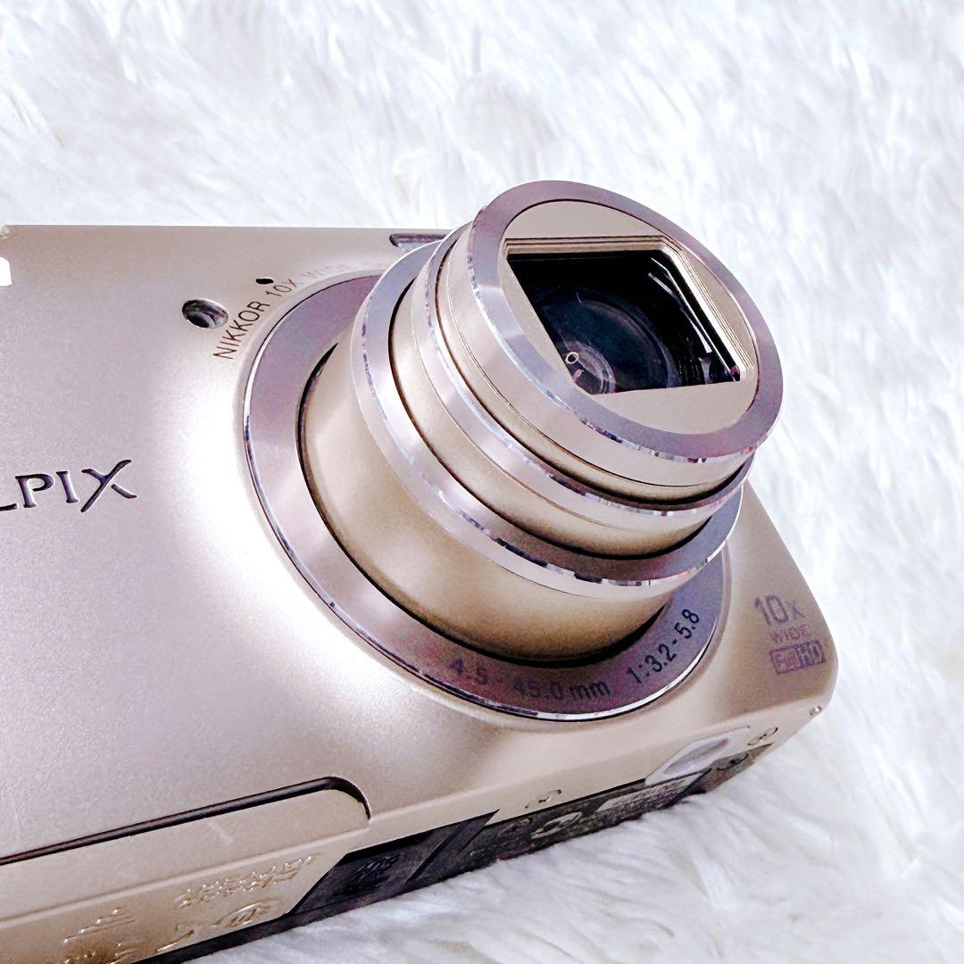 外観極美品】Nikon COOLPIX S6300 ゴールド オールドデジカメ - メルカリ