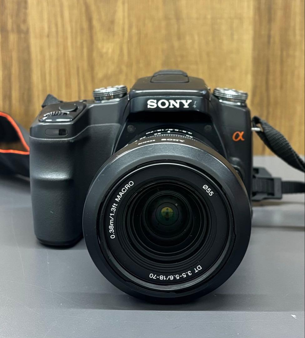 SONY α100 デジタル一眼レフカメラ DT 18-70mm - メルカリ