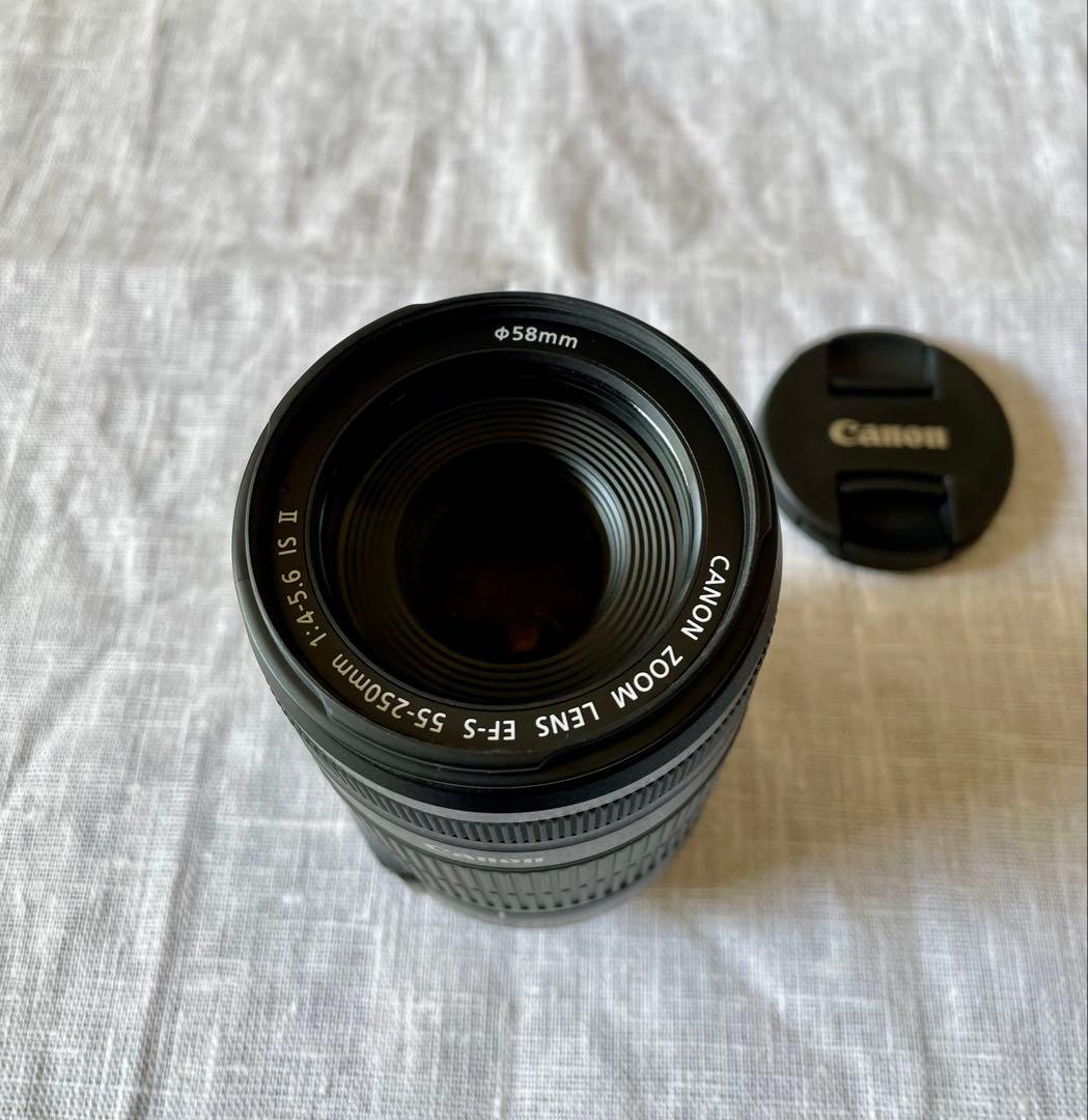 Canon望遠ズームレンズEF-S55-250mm f/4-5.6 IS II