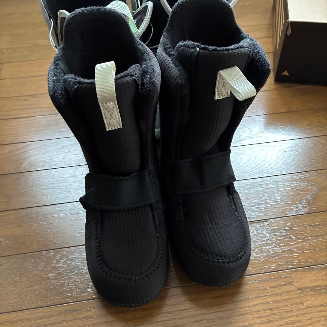 burton ZIPLINE 子ども用 スノーボードブーツ グレー